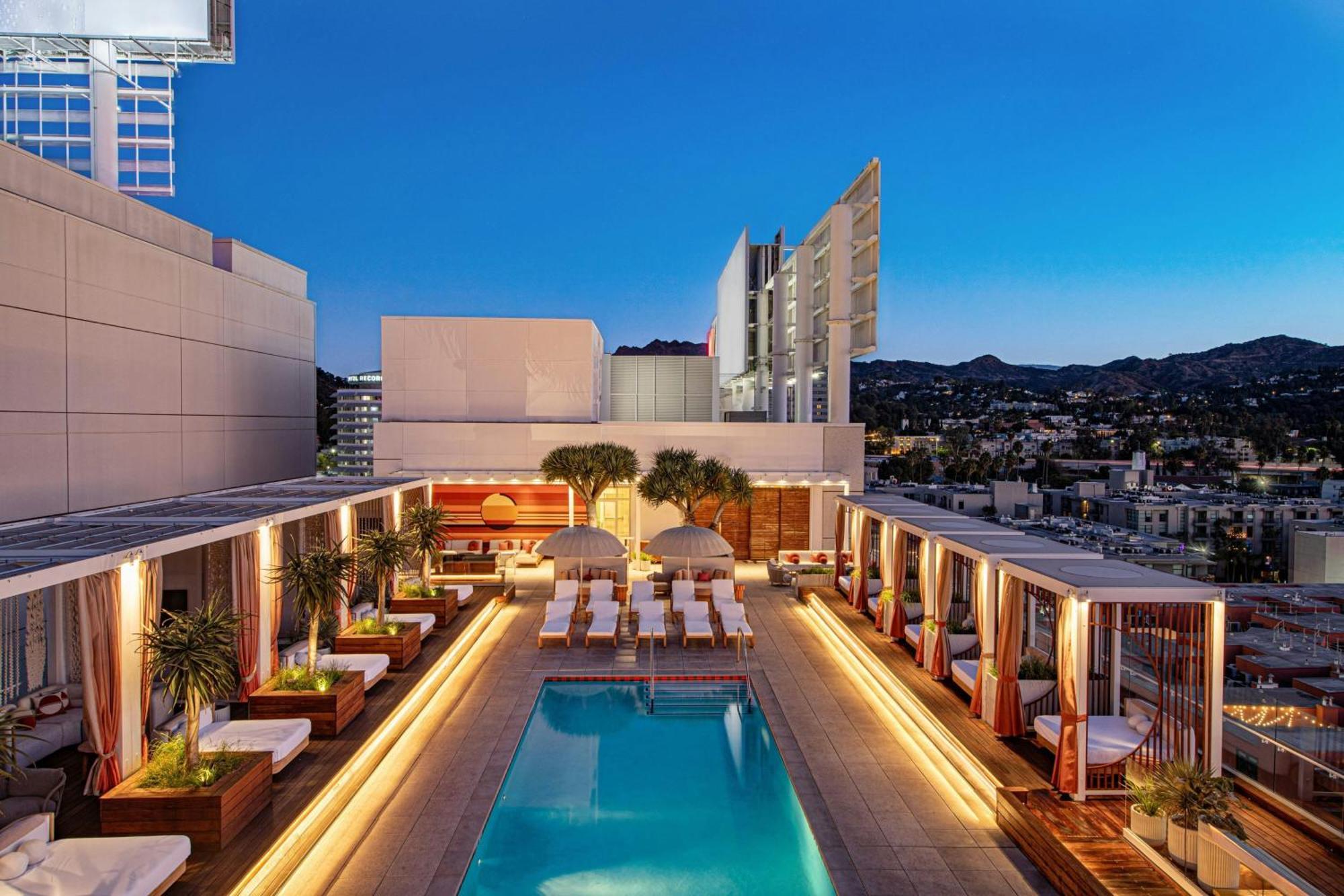 W Hollywood Hotel Los Angeles Eksteriør billede